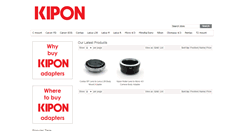 Desktop Screenshot of kipon-usa.com